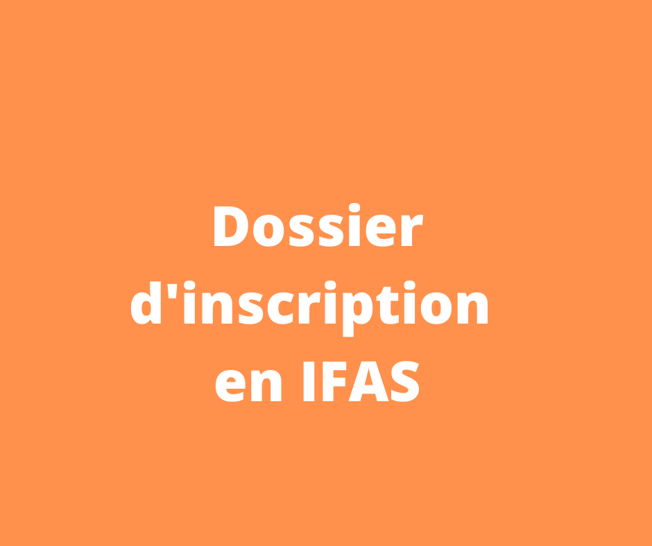 Admission En Ifas Ifsi Ifas Chartres